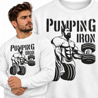 BLUZA NA SIŁOWNIĘ PUMPING IRON 2